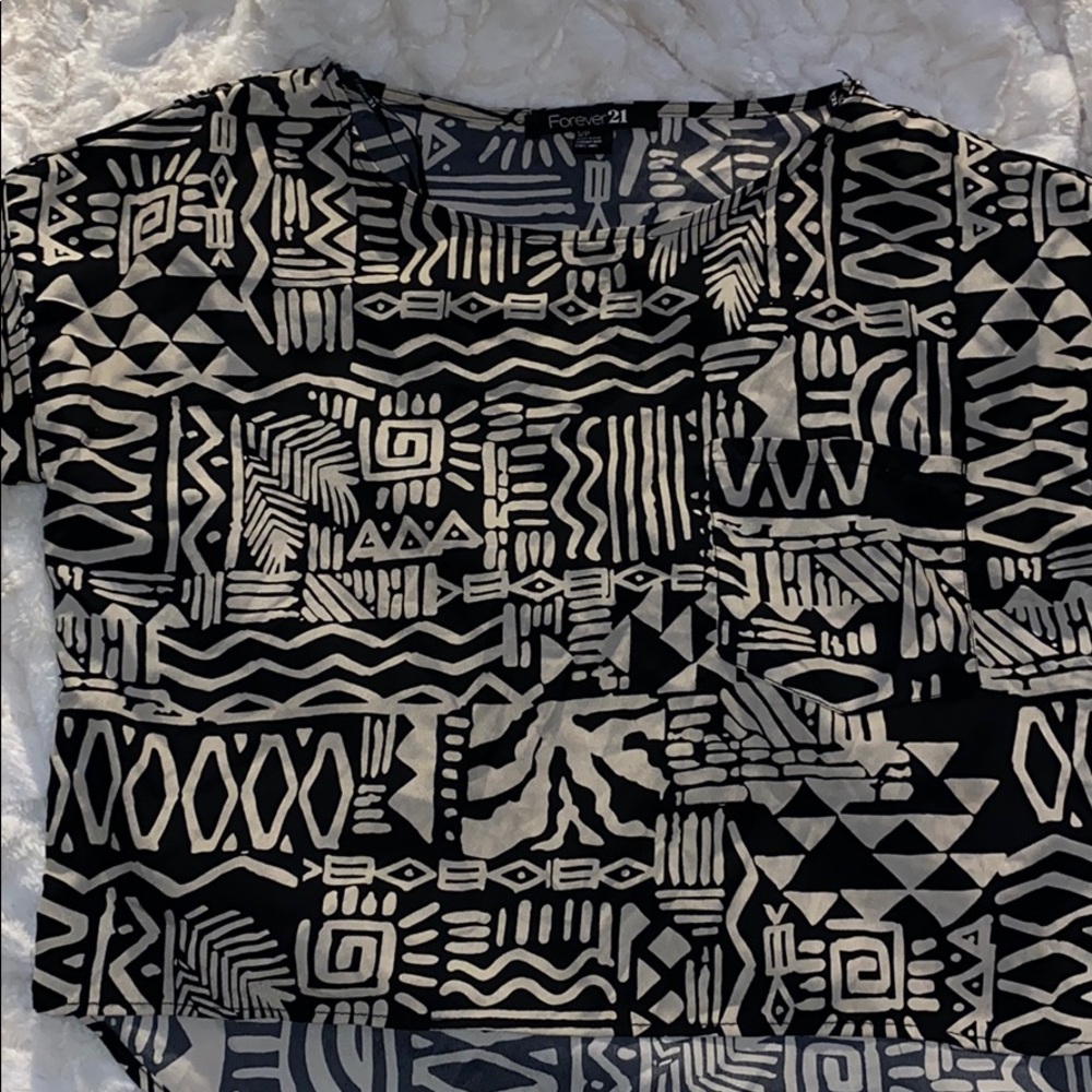 Forever 21 Aztec top